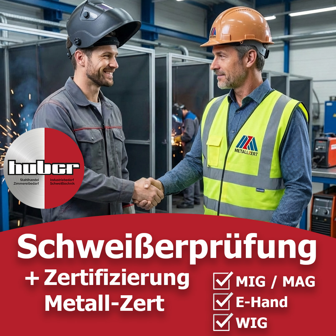 Schweißerprüfung im Blech- und Schweißzentrum